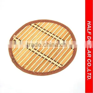 Round-style Bamboo Mats/Table Mats/Placemats For One Dollar Item,Heat Resistant For Kitchen Use thumbnail-1