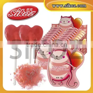 SIKOZ BRAND Magic Pop Candy Lollipops, Heart Shape! 18G thumbnail-1