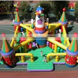 Winnower Inflatable Big Fun City for Kids thumbnail-1