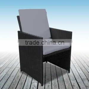 Outdoor Poly Rattan Furniture Cube Set, Vietnam High Quality Poly Rattan thumbnail-4
