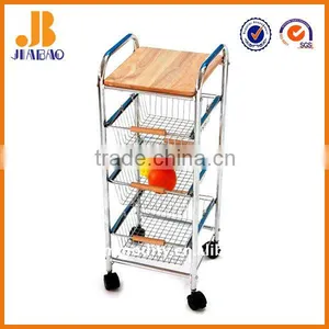 2015 New Product 3 Tier Fruit Basket With Wheel thumbnail-1