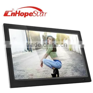 Black Color Tablet Usb sd Card 10 Inch Mini Wall Mount Digital Photo Frame thumbnail-3