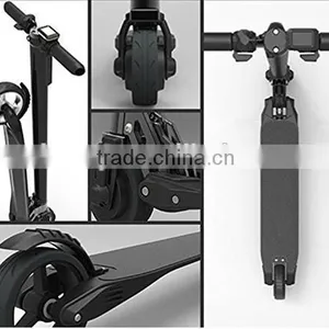 Carbon Fiber Folding Electric Scooter With Li-ion Battery Only 6.5kgs thumbnail-2