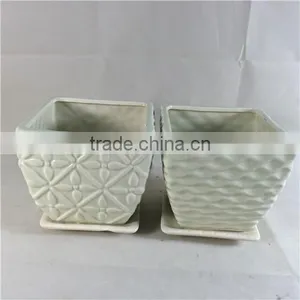 GREEN MODEN INDOOR Decoration CERMIC PLOWER POT thumbnail-3