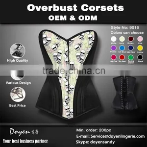 2015 Best Quality Steel Boning Underbust Corset Waist Training thumbnail-1