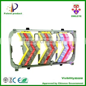 Flashing Road Safety Portable Solar Arrow Guide Board thumbnail-2