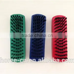 High Quality and Cheap Wood Shoe Brush With Plastic Hair thumbnail-2