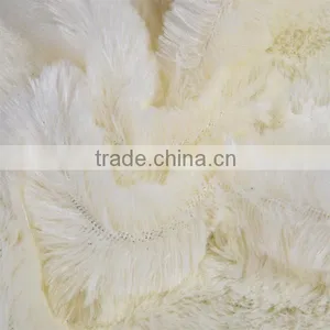 100% Polyester Knitting Long Pile pv Plush Fabric for Felt/lining/Upholstery thumbnail-1