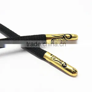 13mm Gold Metal Shoe Lace End Caps And Metal Aglet thumbnail-5