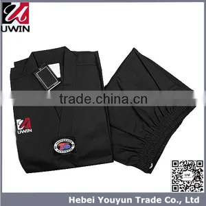 Best Quality Fashion Style Black Custom Taekwondo Suit thumbnail-1