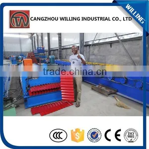 Metal Stud and Track Corrugated Steel Panel Roll Forming Machinery thumbnail-4