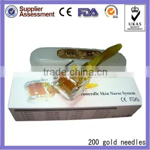 200 Golden Derma Roller Micro Needle,needle Derma Roller,micro Needle Derma Roller thumbnail-1