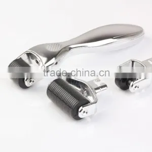 Silver 3 in 1 Microneedles Derma Roller for Hair Loss Treatment thumbnail-2