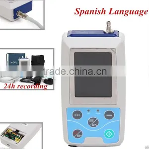 Spanish Digital Ambulatory Blood Pressure Monitor ABPM With CE Certification thumbnail-1