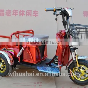 China Factory Export Three Wheel Electric Tricycle Cargo Bike 48V 500W thumbnail-2