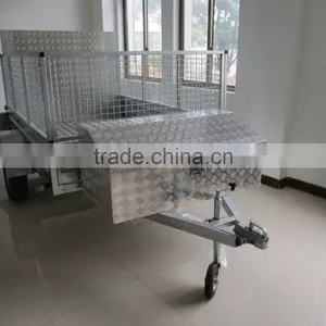 HEAVY DUTY ALUMINIUM TOOL BOX FOR TRAILER 1195X600X510mm thumbnail-1