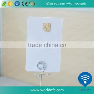 0.84MM Thickness CR80 SLE 5542 Chip Smart Rewritable Contact Card thumbnail-4