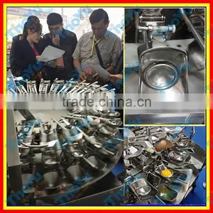 Chicken Egg Peeling Machine 8000pcs/h on Bakery Exhibition +86-133-3371-9169 thumbnail-1