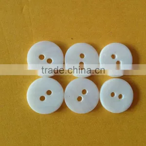 Chinese White River Shell Button for Shirt thumbnail-1