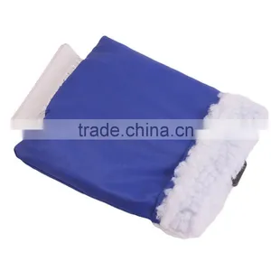 Blue Winter Warm Gloves Ice Scraper Gloves Mitt Waterproof thumbnail-2