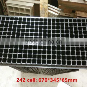 242 Cell Cheap Price Good Quality Nursery Plant Trays, Stock MOQ 1000pcs thumbnail-3