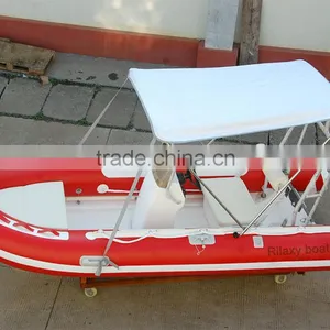 6 Person Rigid Inflatable Boat With Sunshade thumbnail-1