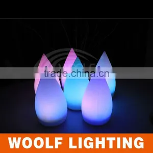 High Quality Color Changing LED Table Waterdrop Light thumbnail-1