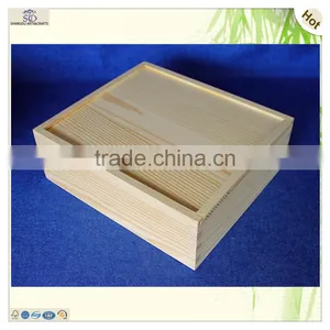 Food Packaging Slide Top Veneer Wooden Boxes thumbnail-2