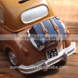 Resin Car Shaped Money Box Old Model Car thumbnail-4