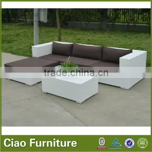 Rattan Outdoor Furniture Sectional Sofa With Cushion thumbnail-1