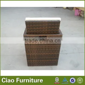 Outdoor Space Saving Rattan Dining Table Set for Wholesale thumbnail-4