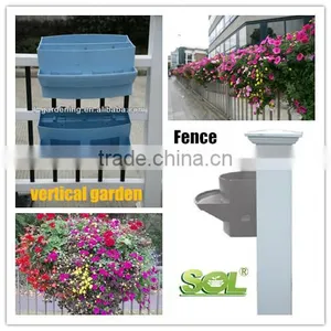 Growing Trays and Pots Hydroponic Tray Fence Greening Planter thumbnail-2