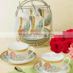 Crockery Porcelain/ceramic Tea Set 24pcs /17pcs/ 15pcs/12pcs thumbnail-1