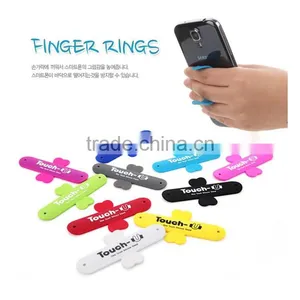 Smart Phone Compatible Brand and Silicon Material Silicone Mobile Phone Card Holder thumbnail-3