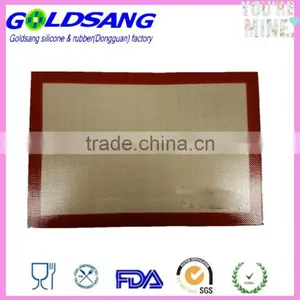 29X42cm Oven Safe Silicone Baking Mat Coated With Fiberglass thumbnail-4