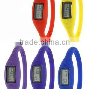Silicone Wristband Watch or Silicone Bracelet Watch thumbnail-1