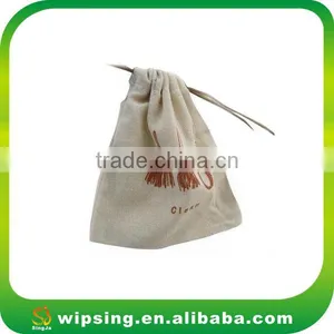 Promotional Gift Cotton Calico Drawstring Bag thumbnail-4