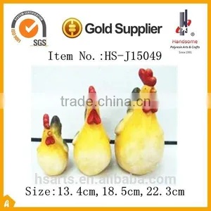 Handmade Colorful Ceramic Chicken Ornaments for Home Decoration and Gifts thumbnail-2