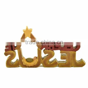 Custom Religious Nativity Jesus Letters Decoration Gifts thumbnail-3
