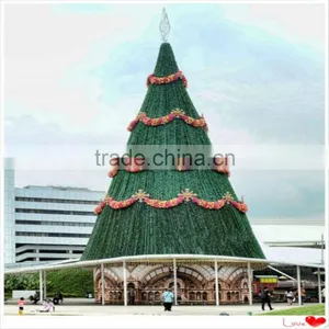 SJ2017500111 12m Tower Giant Christmas Tree Fake Green Christmas Tree for Christmas Festival thumbnail-1