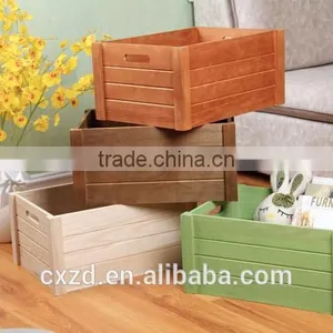 Cheap Handmade Wooden Crate thumbnail-1