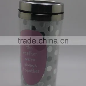 Hot Selling 16oz (450ml )stainless Steel Travel Mug DIY Insert Paper Mug thumbnail-2