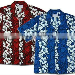 100% Cotton Men's Summer Casual Hawaiian Shirt thumbnail-1