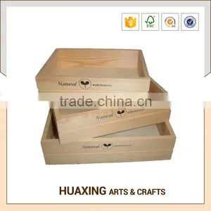 Durable Mini Gift Wooden Storage Basket for Sale thumbnail-4