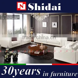 Ebony Lacquer Modern Round Coffee Tables TA33A thumbnail-1