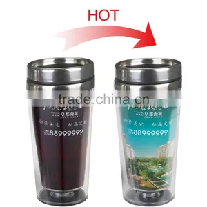 Corporate Gift Customize 16oz Double Wall Stainless Steel Mug thumbnail-1