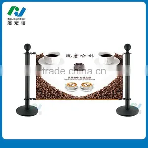 Breeze Barrier Stand With Canvas and Advertising Printing thumbnail-4