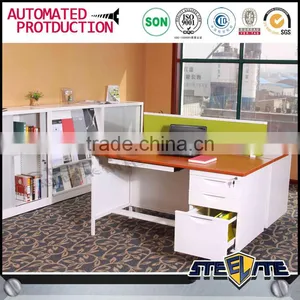 L Type Office Table Office Boss Table Portable Computer Desk Folding Table for Sale thumbnail-6
