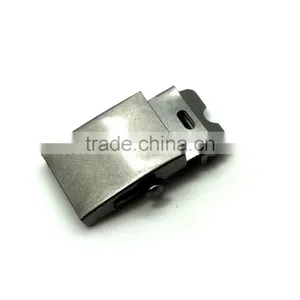 High Quality, Hot Sale1 Inch Garment Cloth Metal Stamping Steel Military Buckle Antique Nickel Plate With Tip thumbnail-3