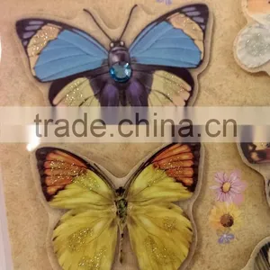 Lovely & Vivid Butterfly Sticker in Various Colors, Popular Scrapbooking Decorative Sticker thumbnail-4